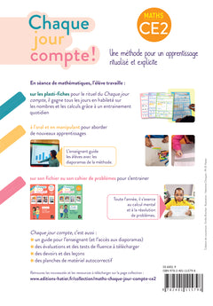 Chaque jour compte - Maths CE2 - Cahier de problèmes