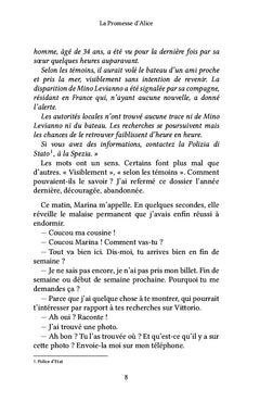La promesse d'Alice