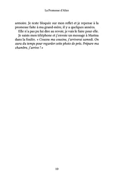 La promesse d'Alice