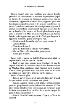 Le manuscrit du roi maudit