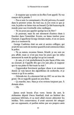 Le manuscrit du roi maudit