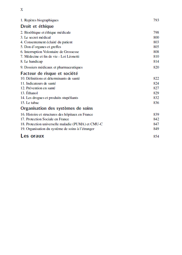 Tout le PASS & LAS en fiches 2025-2026