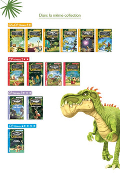 Mes premières lectures syllabiques Gigantosaurus - Niveau 1 - Giganto et Spino