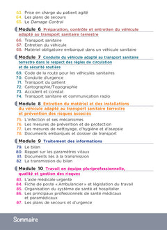 TOUT LE DE AMBULANCIER - DEA - MODULES 1 À 10 EN FICHES MEMOS - REVISION 5E ED