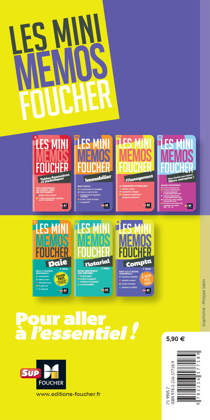 Les mini memos Foucher - Comptabilité
