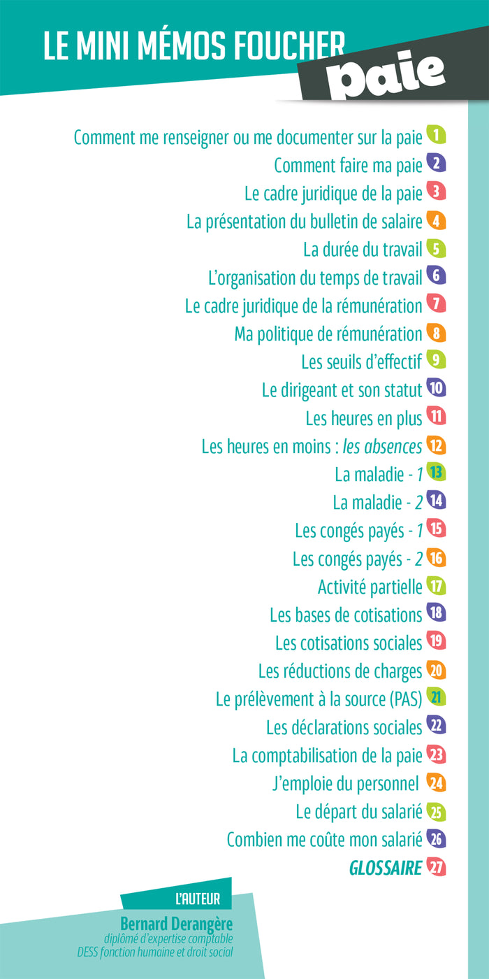 Paie -8e édition - Révision