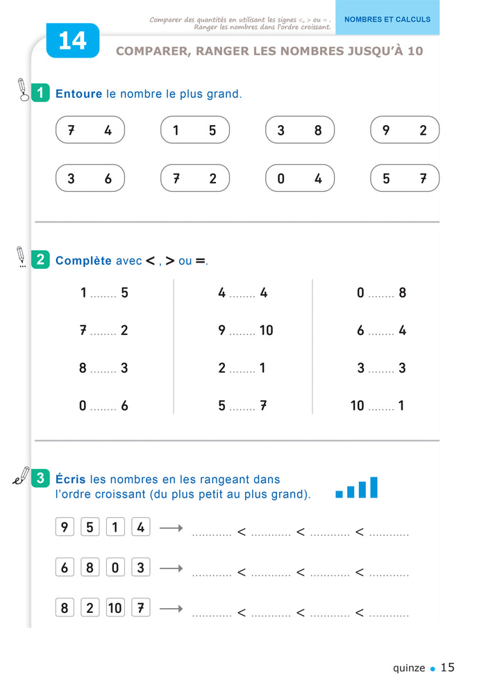 Chaque jour compte - Maths CP - Ed. 2025 - Fichier élève