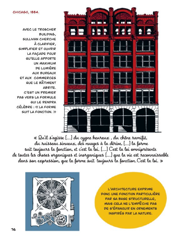 Grands architectes - les bios graphiques