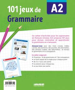 101 jeux de grammaire A2 - Cahier de jeux
