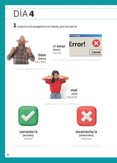 L'espagnol en 5 mots par jour