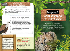 Mes énigmes UNE SAISON AU ZOO - Du CM2 à la 6e - Cahier de vacances