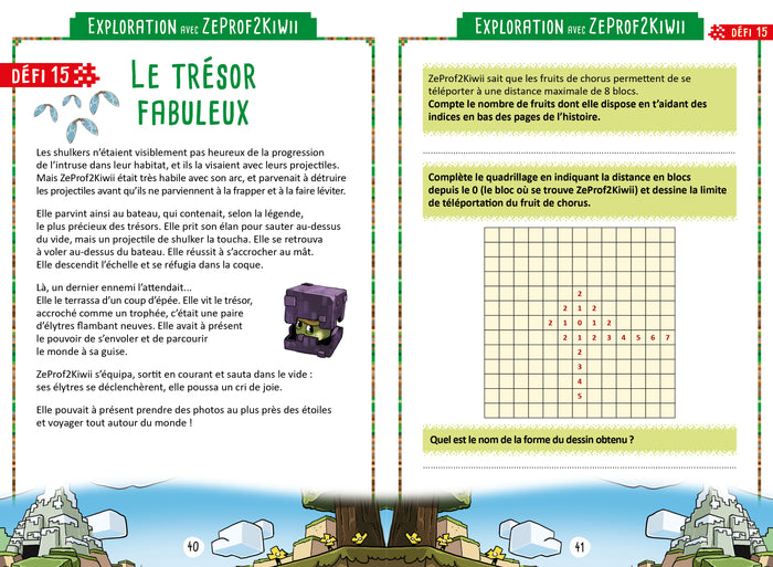Défis malins pour les fans de Minecraft