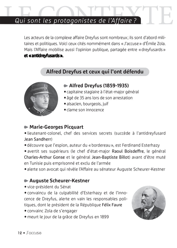 J'accuse... !