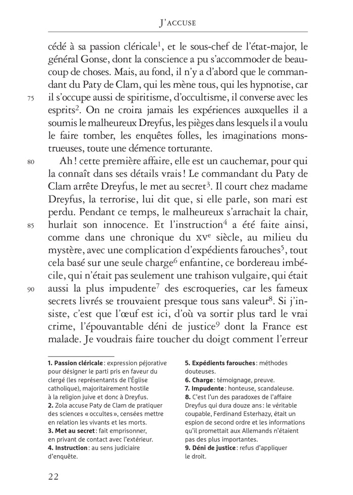 J'accuse... !