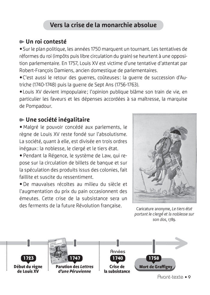 Lettres d'une Péruvienne (oeuvre au programme du Bac de français 2026, 1re)