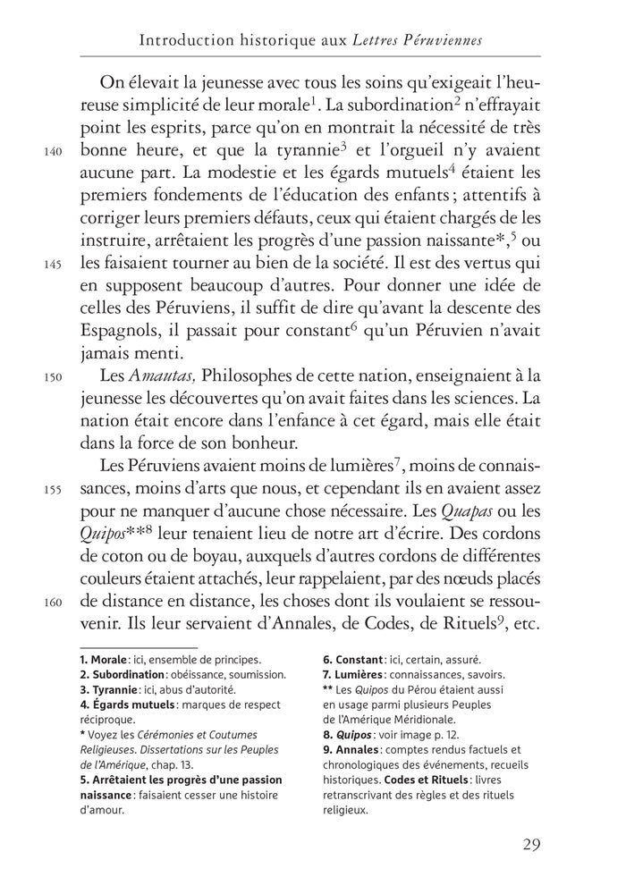 Lettres d'une Péruvienne (oeuvre au programme du Bac de français 2026, 1re)
