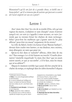 Lettres d'une Péruvienne (oeuvre au programme du Bac de français 2026, 1re)