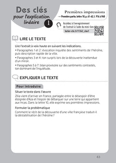 Lettres d'une Péruvienne (oeuvre au programme du Bac de français 2026, 1re)