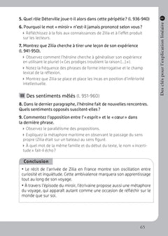 Lettres d'une Péruvienne (oeuvre au programme du Bac de français 2026, 1re)