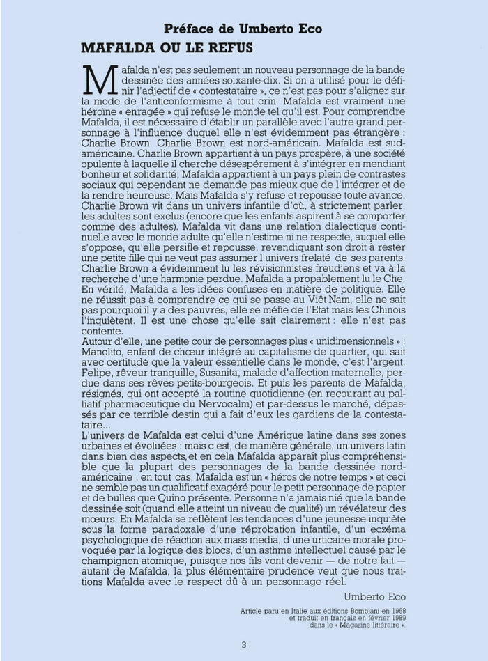 Mafalda - Tome 12 NE
