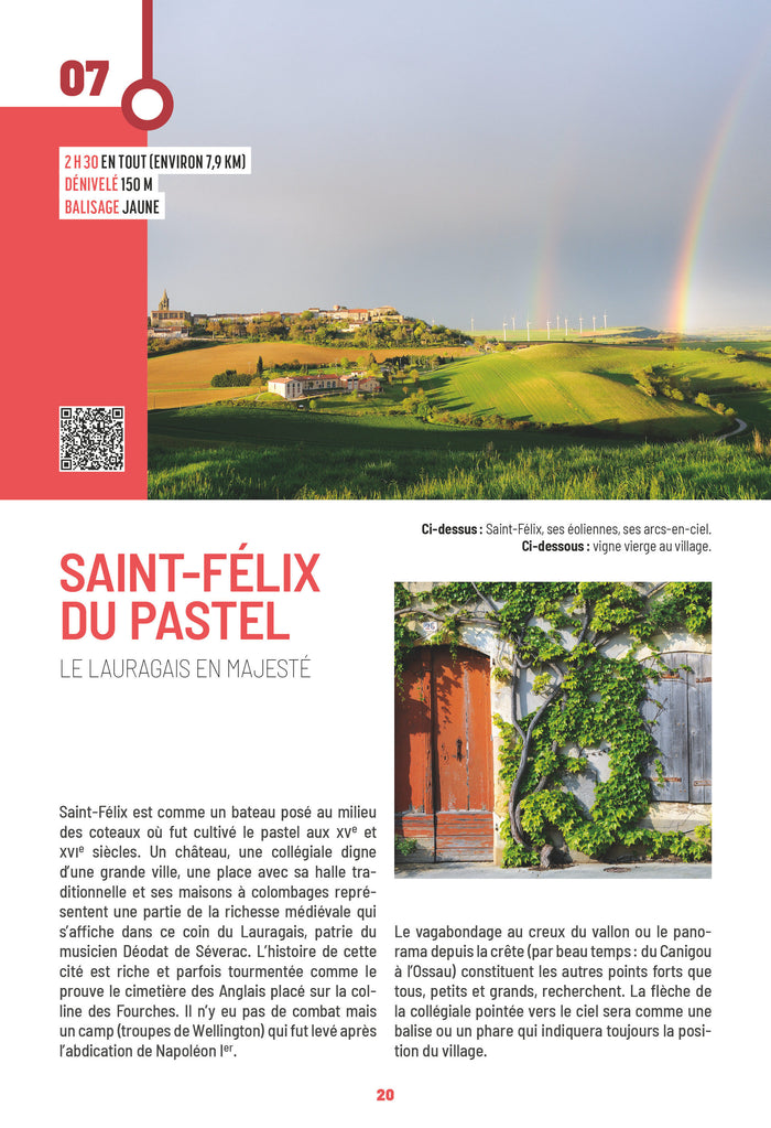 Sentiers d'Emilie autour de Toulouse