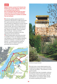 Sentiers d'Emilie autour de Toulouse