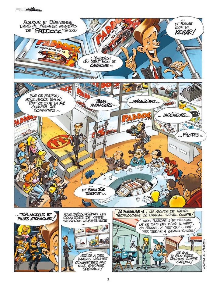Paddock, les coulisses de la F1