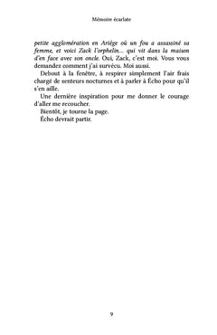 Mémoire écarlate