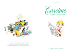 Caroline dans sa maison