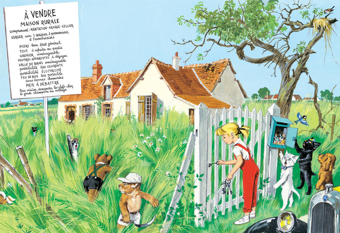 Caroline dans sa maison