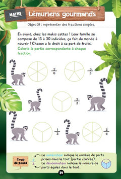 Mes énigmes UNE SAISON AU ZOO - Du CM1 au CM2 - Cahier de vacances