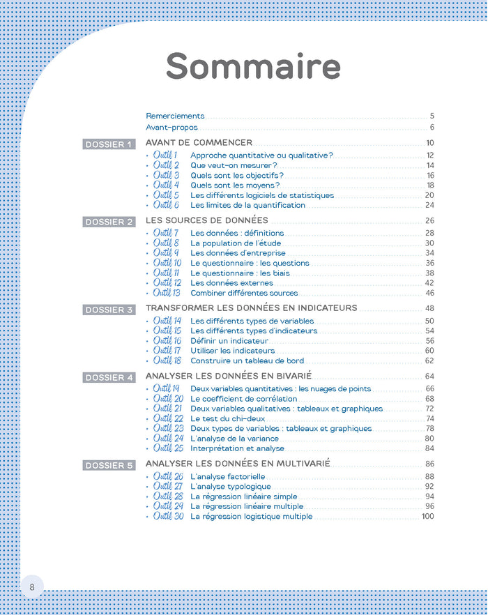 La Boîte à outils de l'Analyse de données en entreprise