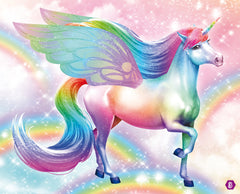 Licornes de rêve - Carnet créatif - Magie Arc-en-ciel