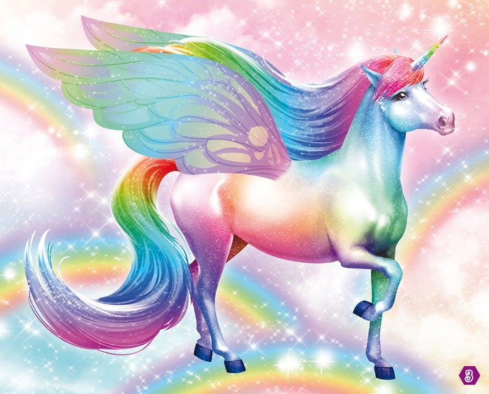 Licornes de rêve - Carnet créatif - Magie Arc-en-ciel