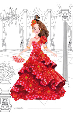 Princesses du monde - bloc à spirale