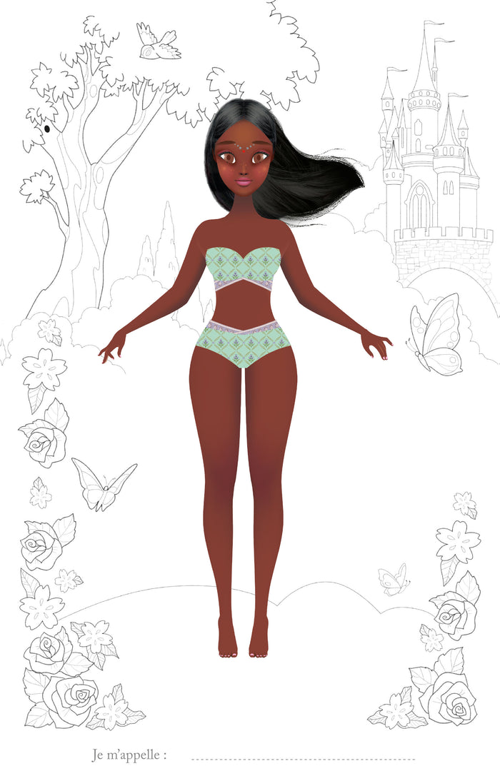 Princesses du monde - bloc à spirale