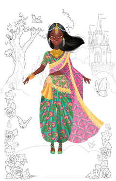 Princesses du monde - bloc à spirale