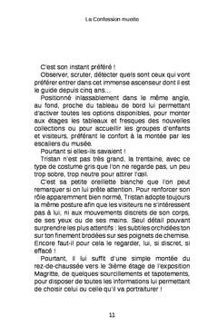 La confession muette