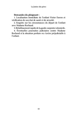 La justice des pères