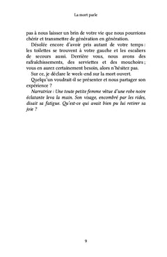 La mort parle