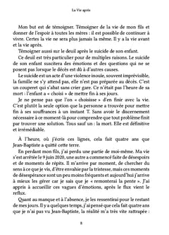 La vie après