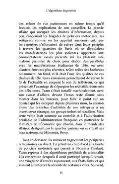 L'algorithme du pouvoir