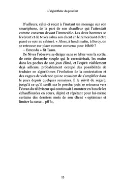 L'algorithme du pouvoir