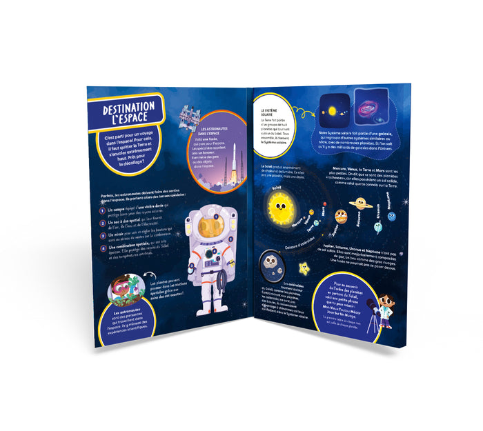 L'espace - DépliMondes 4 ans +