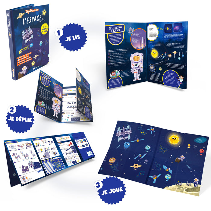 L'espace - DépliMondes 4 ans +