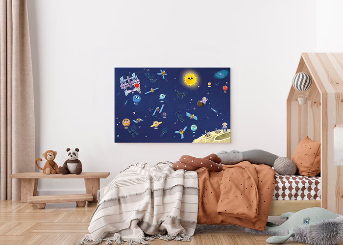 L'espace - DépliMondes 4 ans +