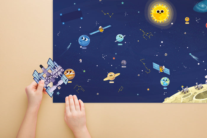 L'espace - DépliMondes 4 ans +