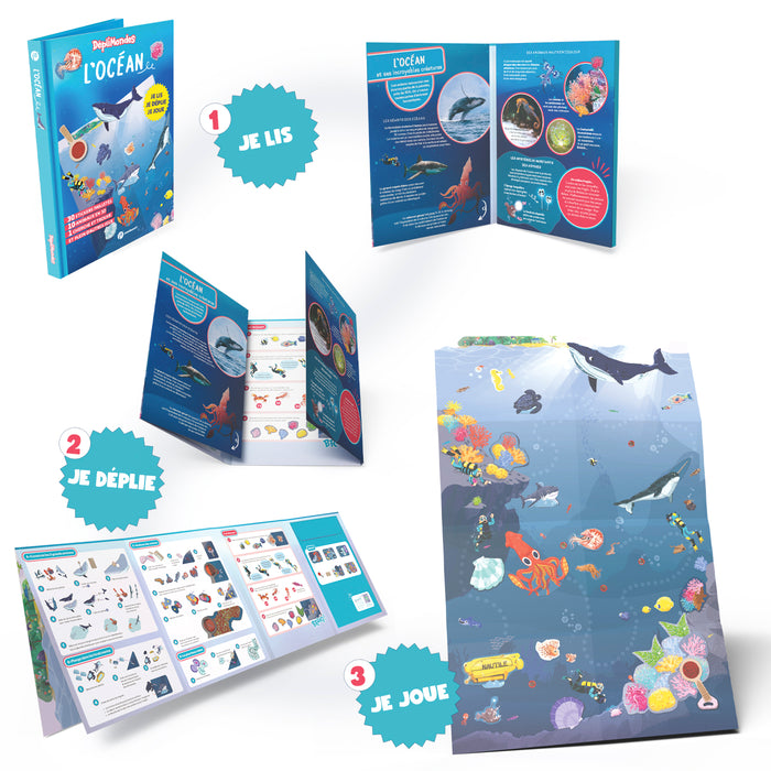 Les océans - DépliMondes 4 ans +