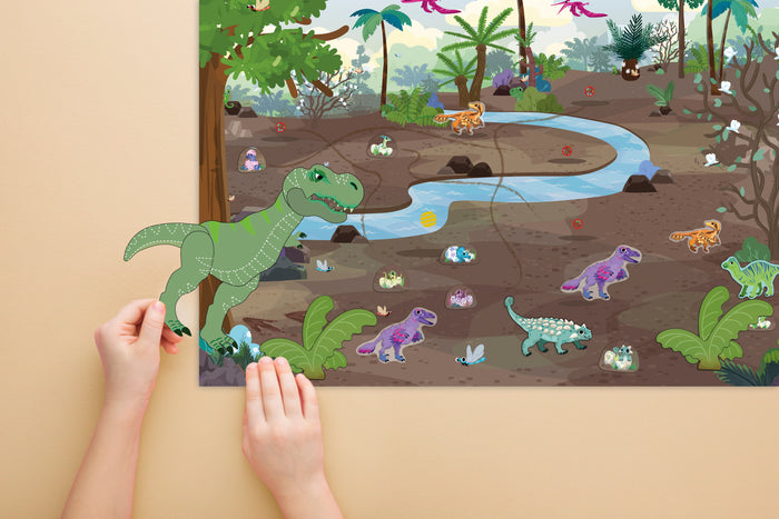 Les dinosaures - DépliMondes 4 ans +