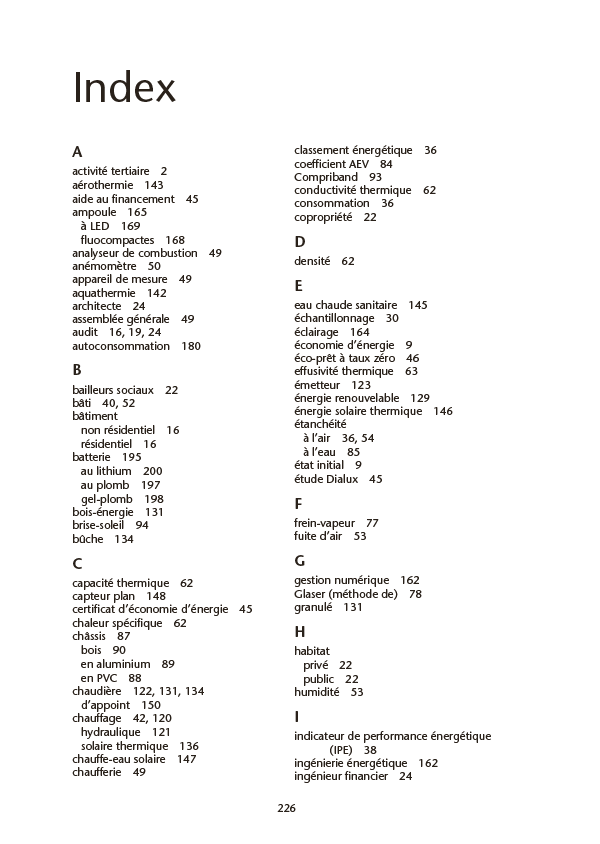 Rénovation des bâtiments et performance énergétique